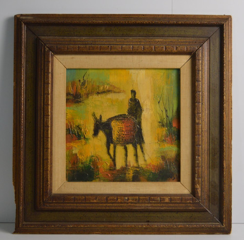 Quadro arte presepe - , vintage