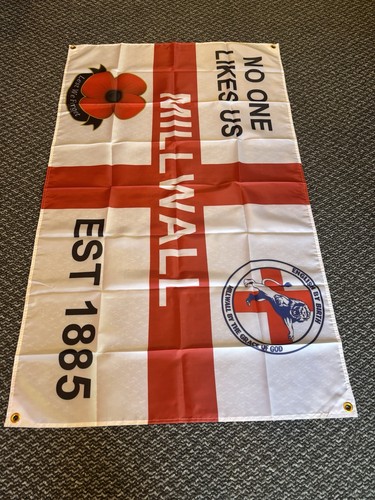 Bandiera millwall piedi - bandiera,