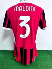MAGLIA MILAN MALDINI NO MATCH WORN ISSUE SHIRT JERSEY CAMISETA 2024/2025