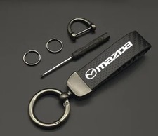 PORTACHIAVI MAZDA in CARBONIO