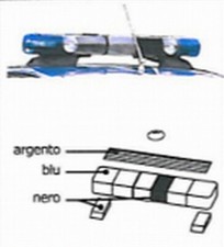 Accessori lampeggianti a - 1/43,