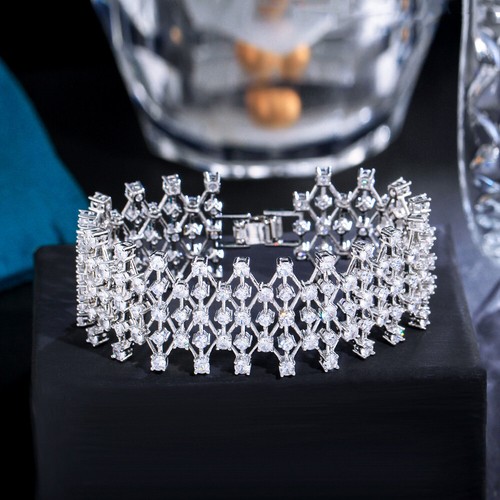 Bracciale donna glitter tondo