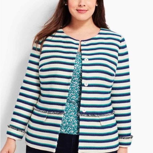 Giacca talbots righe - talbots,