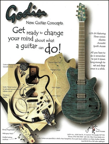 Pubblicità chitarra