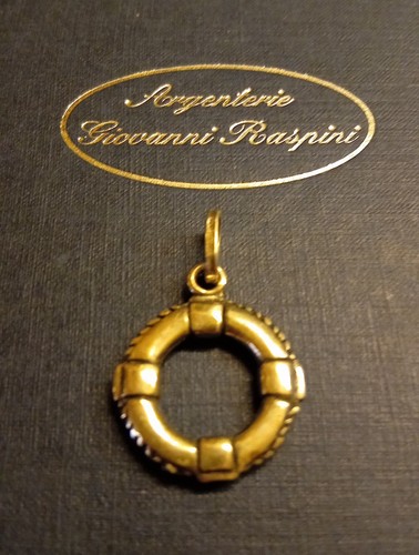 Charms salvagente argento 925 - charms,
