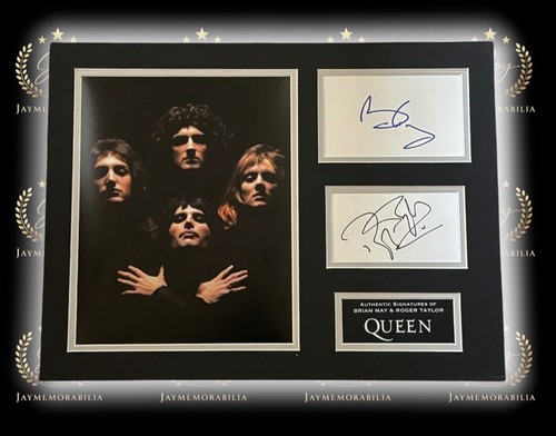 Signed brian may roger - roger, taylor