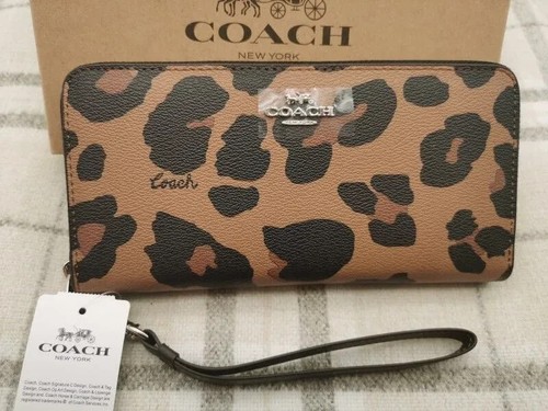 Coach cc865 long zip around - coach,