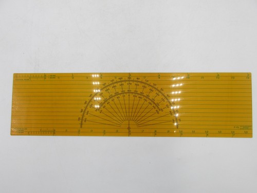 Vintage thru ruler company - ruler,