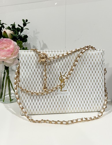 Beauty borsa bianca per - borsa, trucco