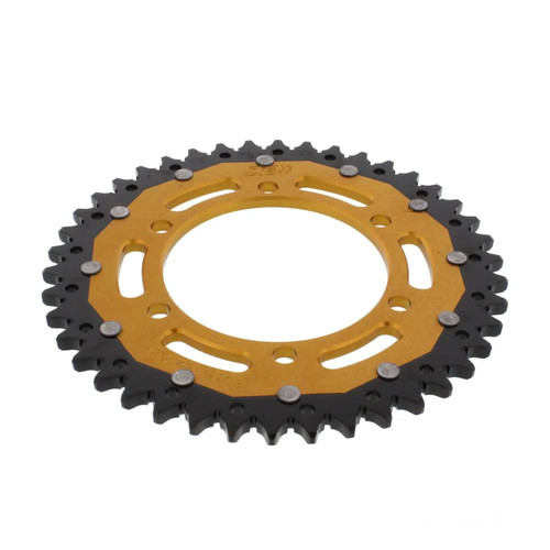 Pignone alluminio oro - , denti