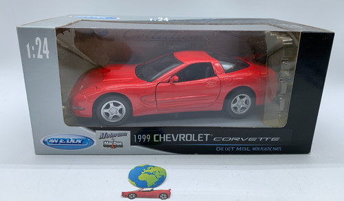 Welly chevrolet corvette 1999 - welly,