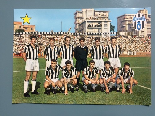 Cartolina calcio juventus - calcio,
