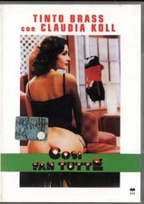 Così fan tutte con Claudia Koll Tinto Brass DVD DEST VENDITA