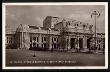 Cartolina Milano, Stazione
