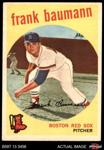 1959 topps 161 frank baumann - topps, #161