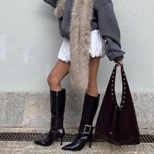 BERSHKA: Stivali con tacco