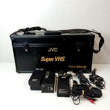 Videoregistratore JVC S-VHS GF-S1000 solo custodia rigida e accessori (non testato)