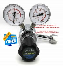 regolatore riduttore co2 acquari bombola ricaricabile garanzia 7 anni PROMO