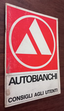 B4805  manuale AUTOBIANCHI