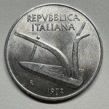 1972 Italy 10 Lire - Coin