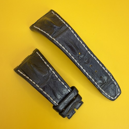 Cinturino alligatore blu - in,