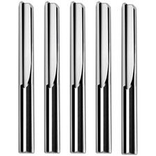 5 Pz /  6X32Mm Frese Diritte un Due Scanalature per Legno Frese un CNC2193