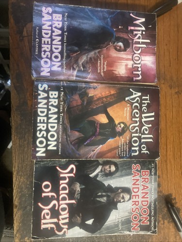 Mistborn three book lot