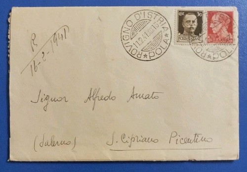1941 rovigno istria - d'istria,