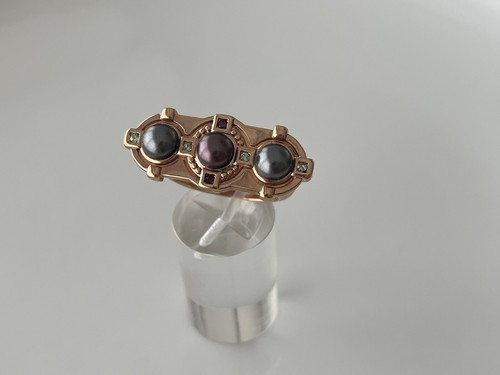 Anello pierre lang - perla, oro