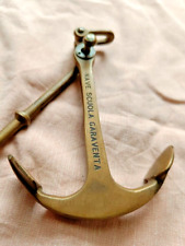 REGIA MARINA Nave Scuola GARAVENTA Vecchio gadget accessorio bronzo