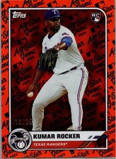 2025 Topps All-Star Game Kumar Rocker Rookie RC Orange Foil #’d/25