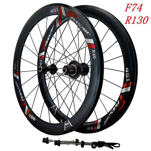 Set ruote bici pieghevole - ruote,