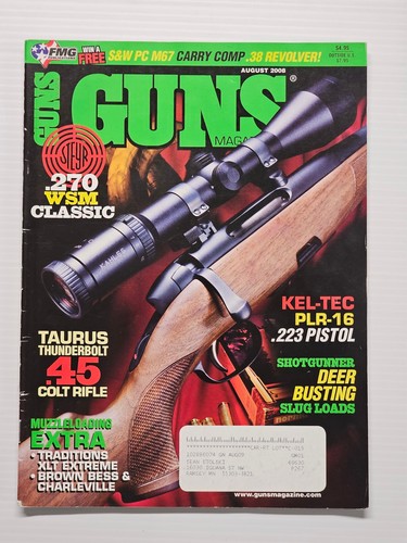 Guns magazine august 2008 - magazine,