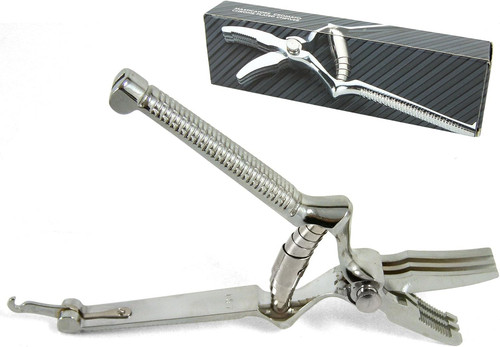Masticatore cromato curvo - masticatore,