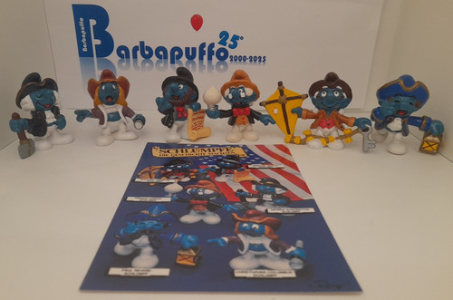 Puffi storici complete set - complete,