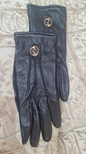Guanti Gucci Agnello Nero