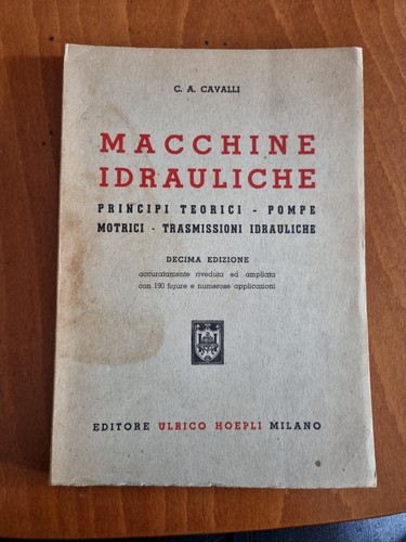 Macchine idrauliche principi - macchine,