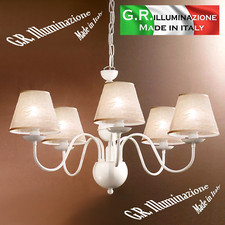 LAMPADARIO IN FERRO BATTUTO 5