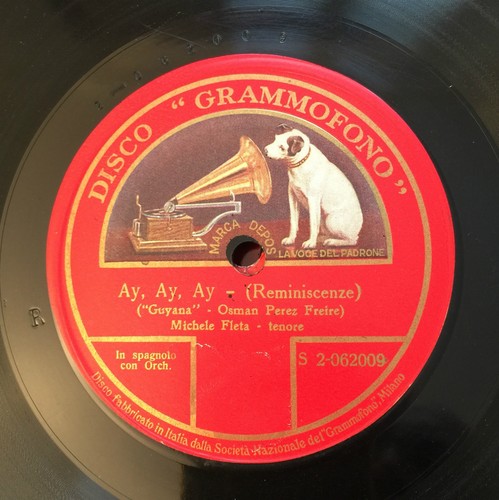 Rare 78rpm one sided - 78rpm,