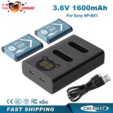 2 pezzi NP-BX1 batteria +