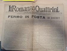 GIORNALE IL ROMANZO QUATTRINI