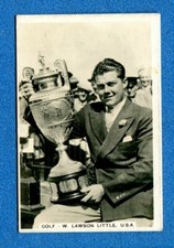 A527- SENIOR SERVICE 1935 -Sporting Events- n. 21 - GOLF - W. LAWSON LITTLE USA