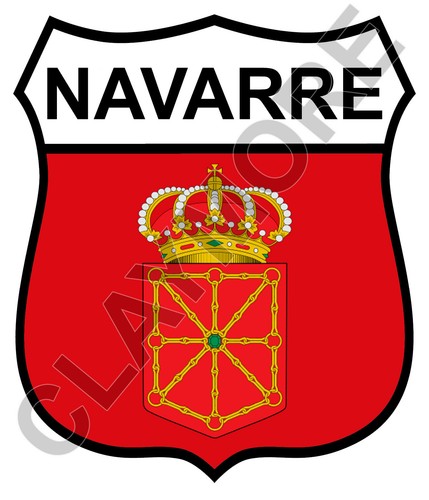 Navarra spagna espana - spagna, adesivo