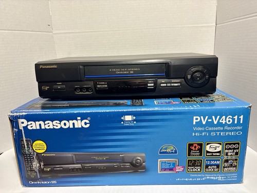 Panasonic vcr plus v4611 - panasonic, pv-v4611