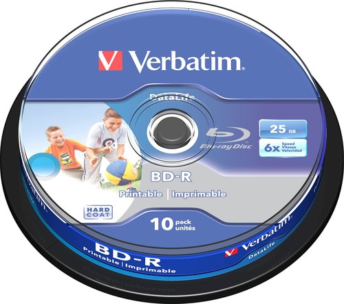 Verbatim datalife r - verbatim, bd-r