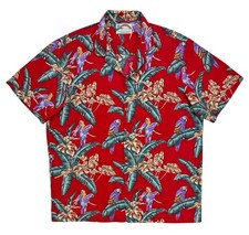 Camicia Paradise Found Rosso