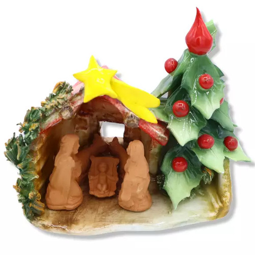Presepe capanna pregiata - in,