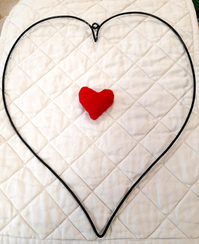 Cuore tondino ferro nero - cuore, in
