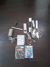 Nintendo Wii Console  With 3