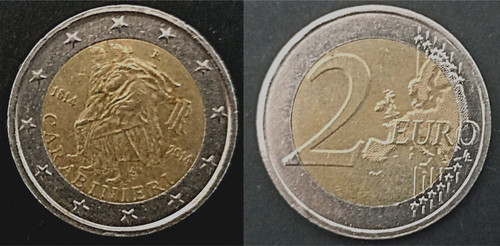 Italia repubblica 2014 moneta - italia,